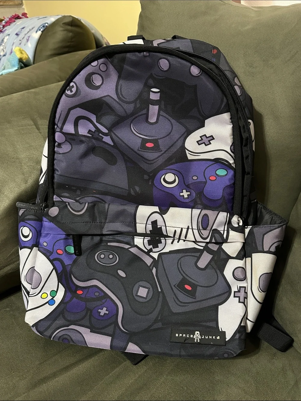 Space Junk Gaming Themed Backpack